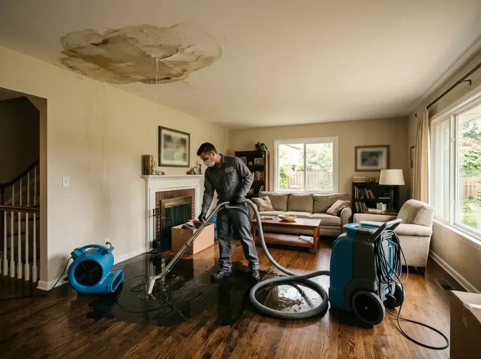 attic-pipe-burst-ceiling-drip-008 — frequently asked questions, Water Damage Restoration & Carpet Care in Conneaut, OH